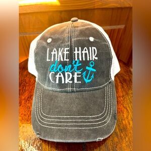 Vintage Distressed mesh ball cap